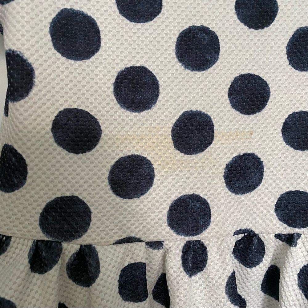 H&M Little Girls fit and flare polka dot dress - Picture 6 of 7